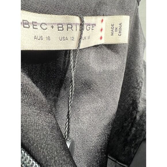 Bec and Bridge Scarlett Maxi Dress In Black - Picture 9 of 10